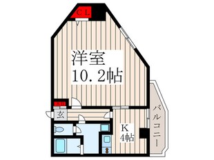 東西ビルの物件間取画像